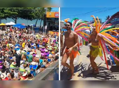 Ágatha Chieppe, Marcus Rauta, Juana Zanchetta e Poliana Lima estão em clima de folia