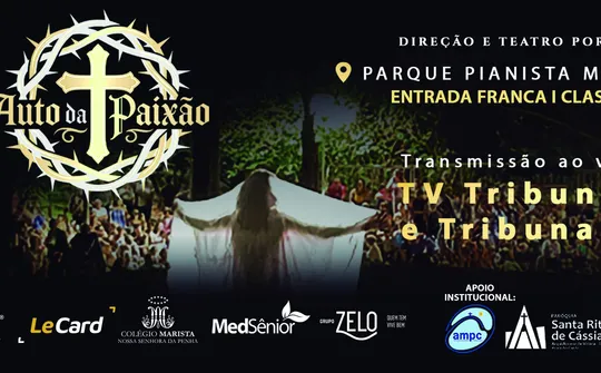 Imagem ilustrativa da imagem Auto da Paixão de Cristo: acompanhe ao vivo na TV Tribuna/Band