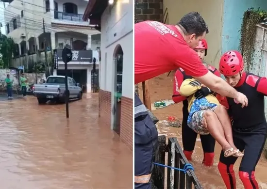 Imagem ilustrativa da imagem Mais de 500 pessoas seguem desalojadas após fortes chuvas no ES