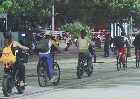Imagem ilustrativa da imagem Bicicletas elétricas e veículos sem placa serão fiscalizados por radar no ES
