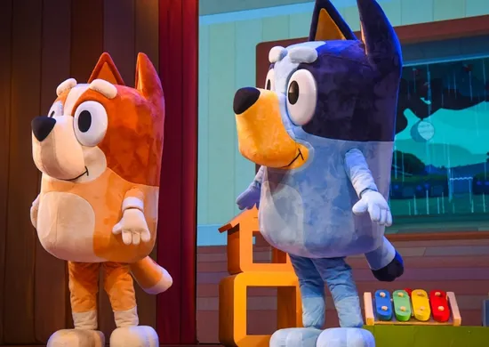 Imagem ilustrativa da imagem Diversão em família com Bluey no Teatro da Ufes