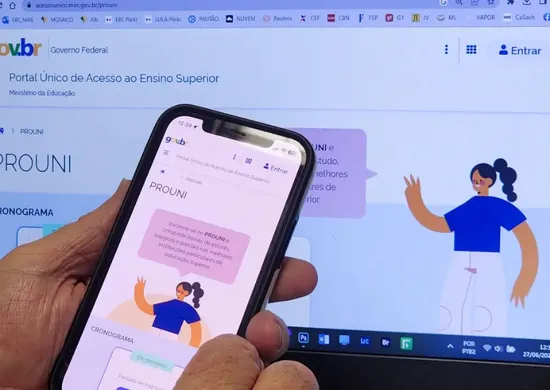Imagem ilustrativa da imagem Prouni: prazo para entrar na lista de espera termina nesta quinta-feira