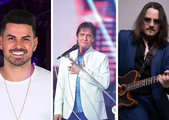 Imagem ilustrativa da imagem Roberto Carlos, Clayton e Romário e Dino Fonseca: os shows da semana no ES