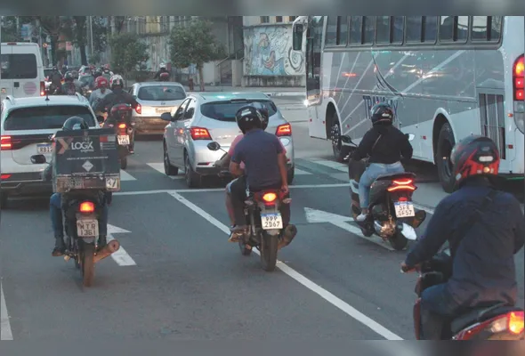 A maioria dos acidentes acontece no trajeto entre casa e trabalho