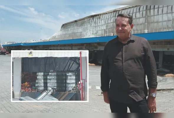 Pedro Lourenço destaca esforço para minimizar  impactos do incêndio que atingiu o centro de distribuição