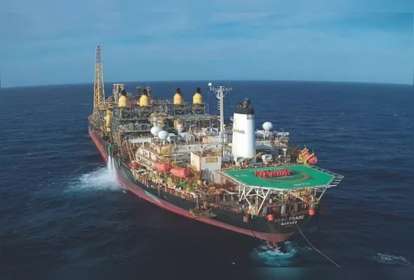 Plataforma da prio, cujo projeto no campo de Wahoo, na Bacia de Campos, é um dos destaques para o ano