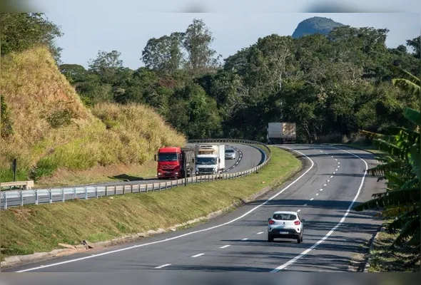 Trecho da BR-101 no Espírito Santo