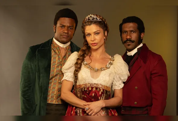 David Junior, Grazi Massafera e André Luiz Miranda vivem um triângulo amoroso em “Dona Beja”