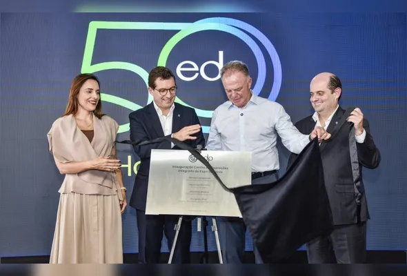 Governador Renato Casagrande participou do lançamento do novo centro integrado de operações