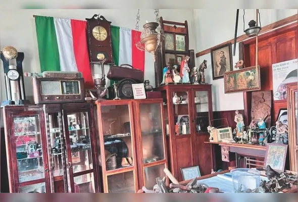 Casa da Cultura do Imigrante Italiano fica no centro de Marilândia e faz uma viagem pelas raízes locais