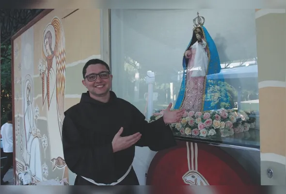 Guardião e reitor do convento, Frei Gabriel Dellandrea diz que  a iniciativa representa a presença da padroeira junto a diferentes realidades sociais