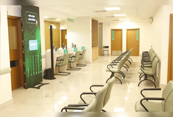 Recepção do pronto-socorro