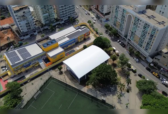 Imagem ilustrativa da imagem Praça de Jardim Camburi reúne mais de 180 crianças no 'Esporte por Vitória'