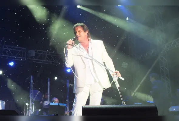 Roberto Carlos já se apresentou no seu aniversário em Cachoeiro, no ano de 2016