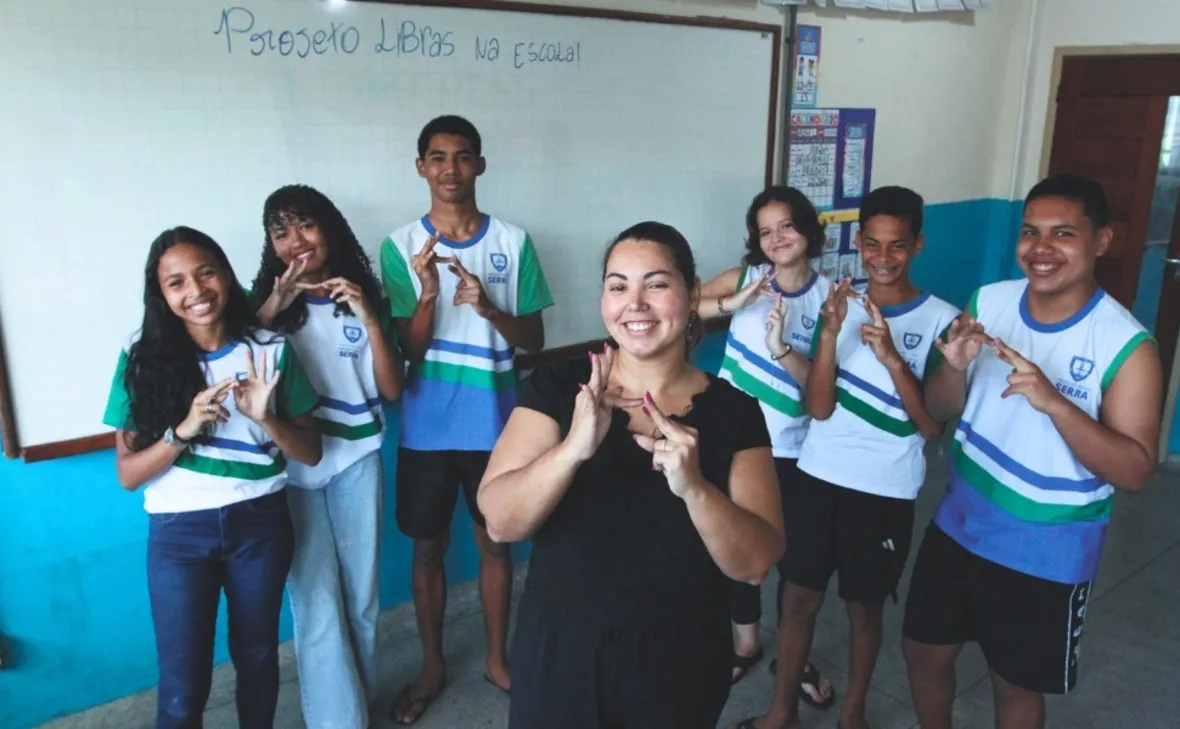 Imagem ilustrativa da imagem Inclusão mais dinâmica e interativa em escola da Serra