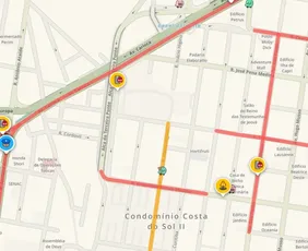 Imagem ilustrativa da imagem Caminhão apresenta falha técnica e complica trânsito em Vila Velha