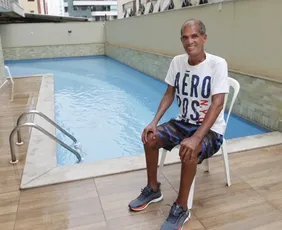 Imagem ilustrativa da imagem Em última entrevista ao Jornal A Tribuna, Geovani Silva falou sobre recuperação