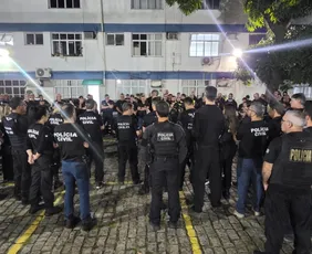 Imagem ilustrativa da imagem Megaoperação contra o crime organizado mobiliza 130 policiais na Grande Vitória