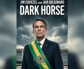 Imagem ilustrativa da imagem Trailer de 'Dark Horse' vê Bolsonaro como herói de suspense hollywoodiano
