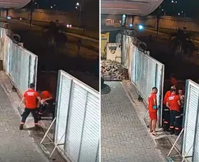 Imagem ilustrativa da imagem VÍDEO: Bombeiros salvam bebê de 27 dias após pais pedirem socorro em quartel no ES