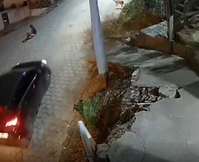 Imagem ilustrativa da imagem VÍDEO: Homem morre após ser atropelado e arrastado por carro em Mantenópolis