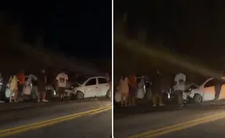 Imagem ilustrativa da imagem Acidente entre veículos deixa uma pessoa morta e seis feridas na BR-101 em Aracruz