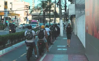 Imagem ilustrativa da imagem Aumento do uso de bikes elétricas causa congestionamento na Grande Vitória