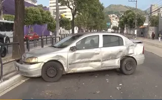 Imagem ilustrativa da imagem Homem furta carro, avança sinal vermelho e causa acidente em Vitória