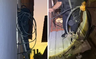 Imagem ilustrativa da imagem Suspeitos de roubarem quase meia tonelada de fio de cobre são presos em Cariacica