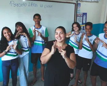 Imagem ilustrativa da imagem Inclusão mais dinâmica e interativa em escola da Serra