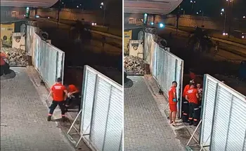 Imagem ilustrativa da imagem VÍDEO: Bombeiros salvam bebê de 27 dias após pais pedirem socorro em quartel no ES