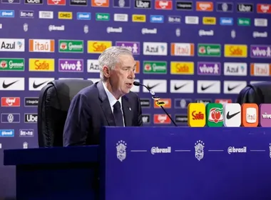 Imagem ilustrativa da imagem Ancelotti admite mudanças na seleção contra o Haiti, mas ainda sem Endrick