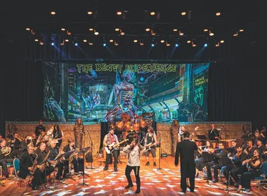 Imagem ilustrativa da imagem Tributo ao Iron Maiden com capixaba no vocal e orquestra
