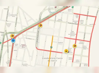 A interdição ocorre para a realização da fragmentação controlada de rochas no trecho, uma das etapas das obras de duplicação da BR-101 Sul