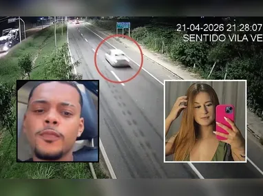 Imagem ilustrativa da imagem Namorado de jovem que morreu na Leste-Oeste tem histórico de agiotagem e ameaças