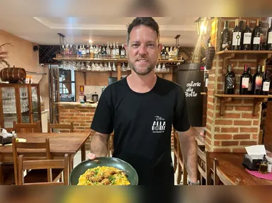Um dos pratos servidos no estabelecimento "Fabrício Bar e Restaurante"