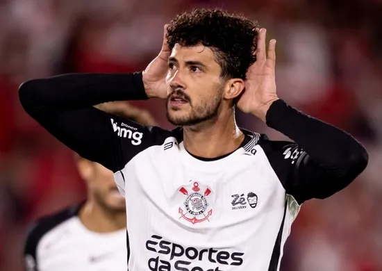Imagem ilustrativa da imagem Corinthians arranca empate no fim e fica perto de vaga na Libertadores
