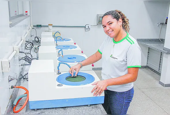 Ana Julia Azevedo ingressou no Ifes por meio de processo seletivo e afirmou que é uma ótima oportunidade