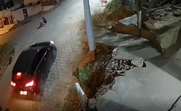 Imagem ilustrativa da imagem VÍDEO: Homem morre após ser atropelado e arrastado por carro em Mantenópolis