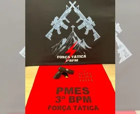 Imagem ilustrativa da imagem Advogado é preso com arma de uso restrito e munições em baile funk em Guaçuí