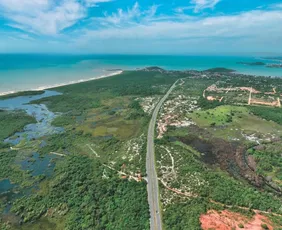 Imagem ilustrativa da imagem Gigantes atraídas por novo aeroporto de Guarapari