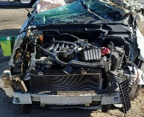 Imagem ilustrativa da imagem Motorista embriagado e com CNH suspensa é detido após capotar carro na BR-101