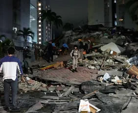 Imagem ilustrativa da imagem Mortes em terremotos na Venezuela sobem para 589; feridos chegam a quase 3 mil