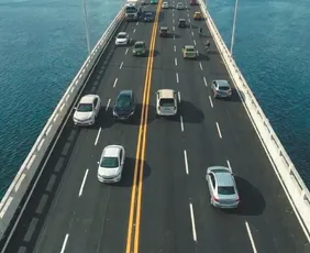 Imagem ilustrativa da imagem Obras da 5ª faixa da Segunda Ponte começam nesta sexta