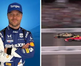 Imagem ilustrativa da imagem Rosenqvist vence as 500 Milhas de Indianápolis por 23 milésimos