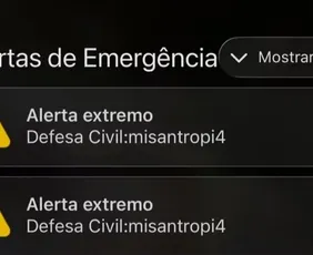 Imagem ilustrativa da imagem O que falta esclarecer sobre o envio de alertas falsos da Defesa Civil