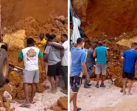 Imagem ilustrativa da imagem Quatro pessoas morrem após desabamento durante obra em Cariacica