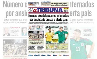 Imagem ilustrativa da imagem Confira os destaques do jornal A Tribuna desta quinta-feira