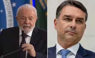 Imagem ilustrativa da imagem Lula associa tarifaço dos EUA a Flávio Bolsonaro e o chama de traidor da pátria