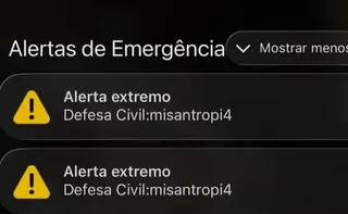 Imagem ilustrativa da imagem O que falta esclarecer sobre o envio de alertas falsos da Defesa Civil